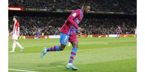 Ousmane Dembélé capta las palabras de Lionel Messi